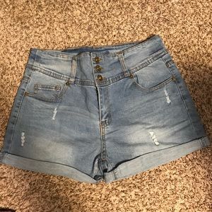 Jean shorts! Perfect for summer!